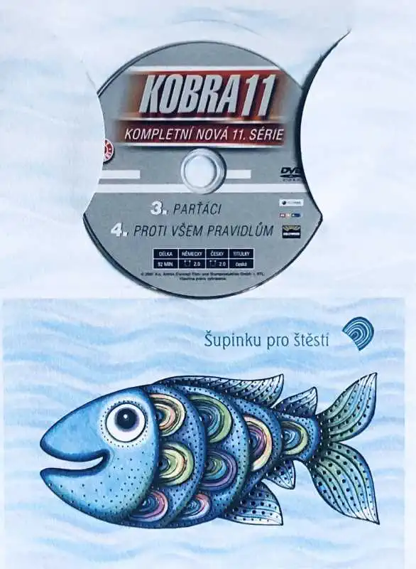 Kobra 11 - 3. a 4. díl 11. série - DVD /dárkový obal/