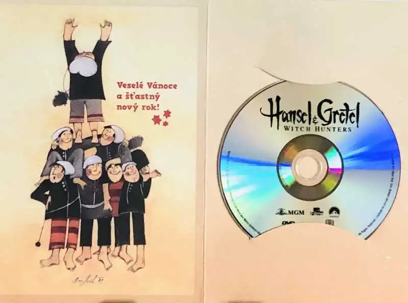 Hansel & Gretel / Jeníček a Mařenka - Lovci čarodějnic - DVD /dárkový obal/