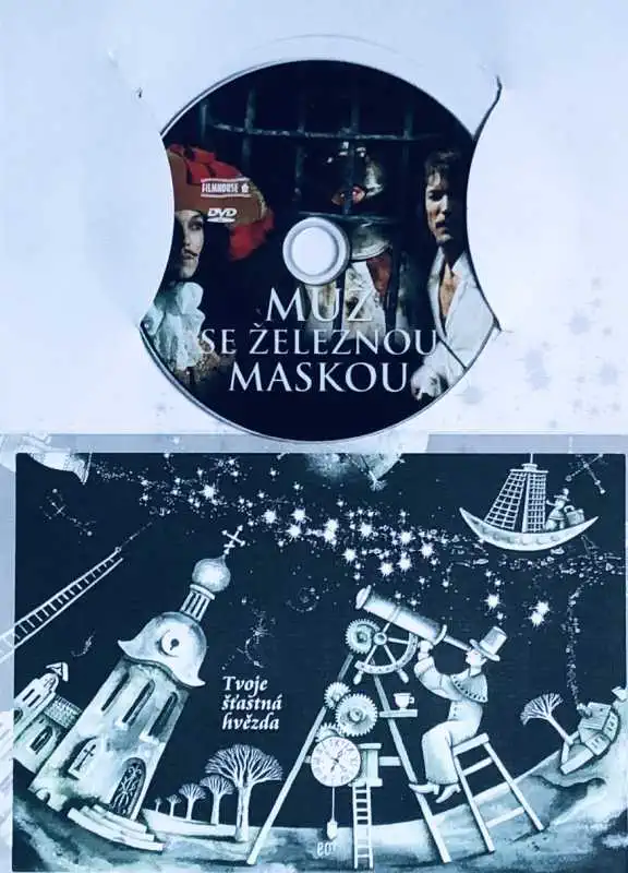 Muž se železnou maskou - DVD /dárkový obal/