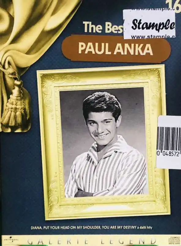 The Best of Paul Anka - Galerie legend 16 - CD /digipack/bazarové zboží/