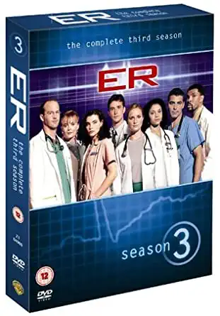 ER / Pohotovost - kompletní 3. série - v originálním znění s CZ titulky - 4xDVD /4xslim v šubru/