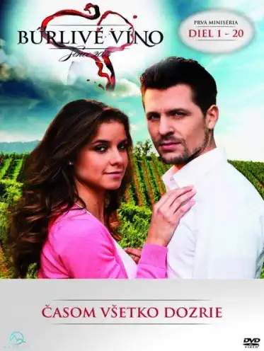 Búrlivé víno - Prvá miniséria diel 1-20 - 5xDVD /5xslim v šubru/bazarové zboží