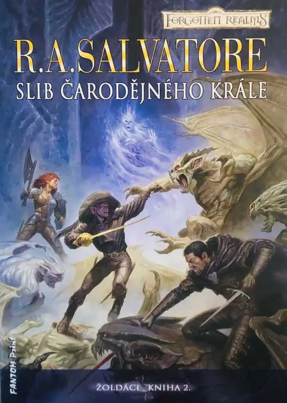 Slib čarodějného krále - R.A. Salvatore/bazarové zboží/
