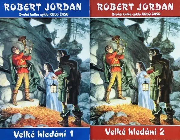Knižní kolekce Kolo času - Velké hledání - Robert Jordan - 2x kniha/bazarové zboží/