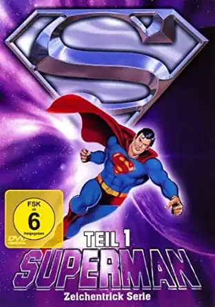 Superman - Zeichentrick Serie, Teil 1 - v originálním znění bez CZ titulků - DVD /plast/