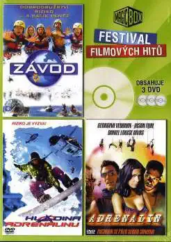 Festival filmových hitů :Závod / Hladina adrenalinu / Adrenalin - 3xDVD /plast/