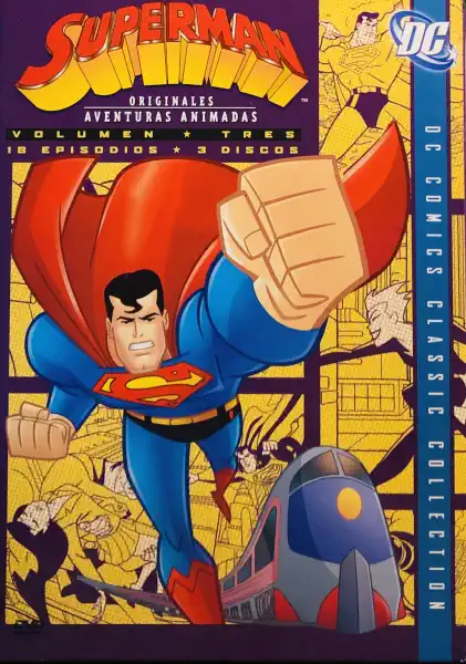 Superman - Originales Aventuras Animadas - Volumen Tres - v originálním znění bez CZ titulků - 3xDVD /2xslim v šubru/