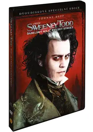 Sweeney Todd - Dvoudisková speciální edice - 2xDVD /plast/