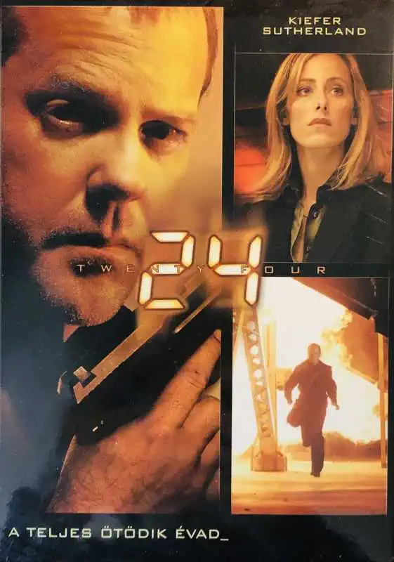 24 - Twenty Four - A Teljes ötödik évad - v originálním znění s CZ titulky - DVD /4xslim v šubru/