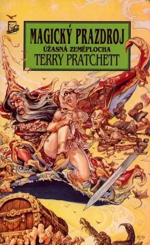 Magický prazdroj - Úžasná Zeměplocha - Terry Pratchett /bazarové zboží/