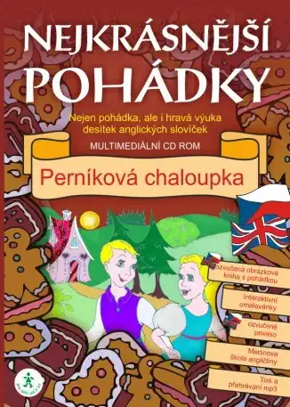 Nejkrásnější pohádky - Perníková pohádka - multimediální CD-ROM /plast/