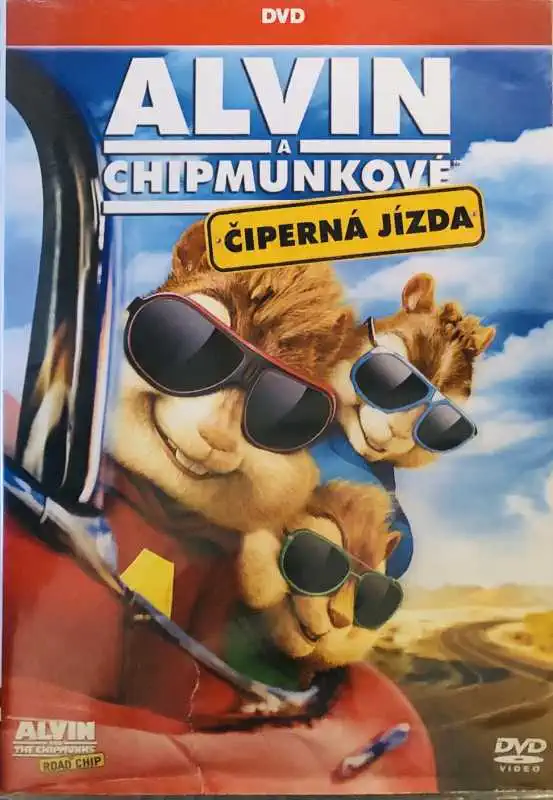 Alvin a Chipmunkové - Čiperná jízda - DVD /plast/