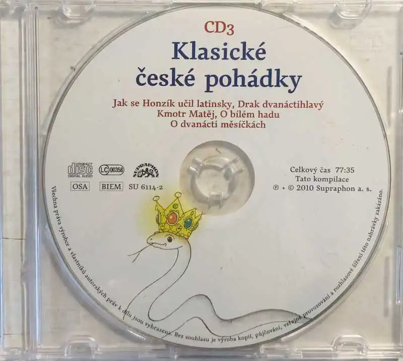 Klasické české pohádky - CD /slim/