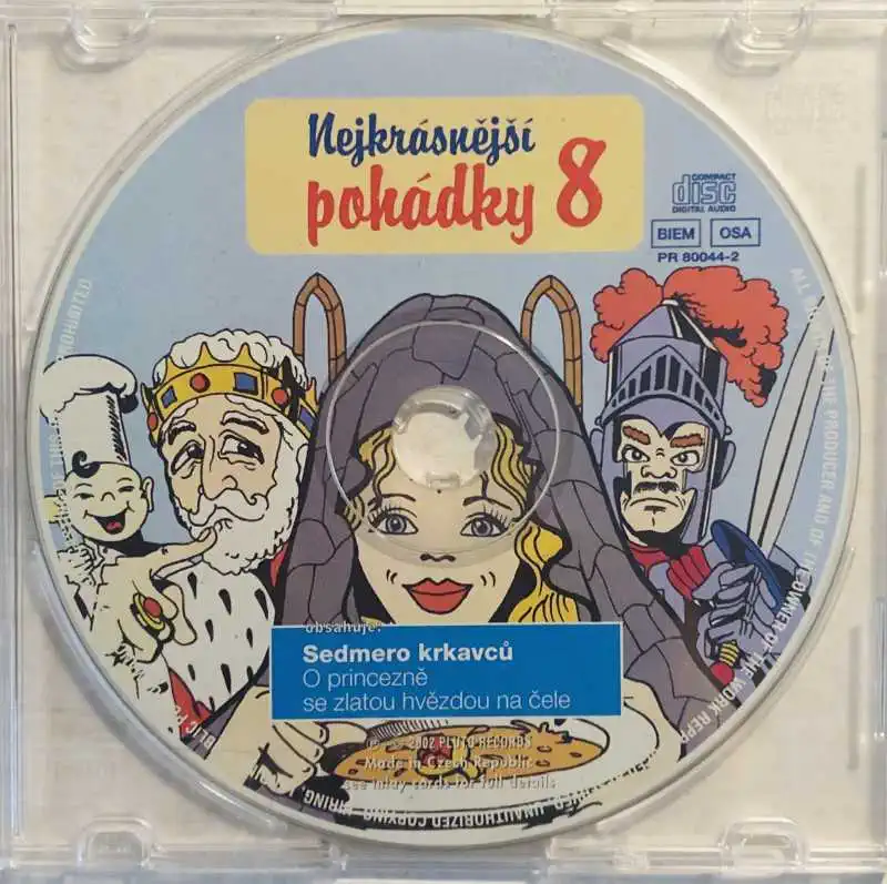 Nejkrásnější pohádky 8 - CD /slim/