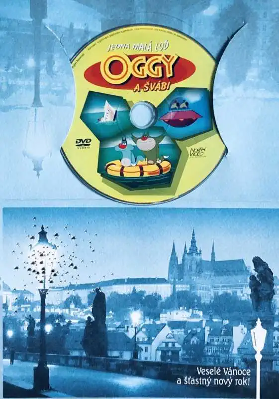 Oggy a švábi - Jedna malá loď - DVD /dárkový obal/
