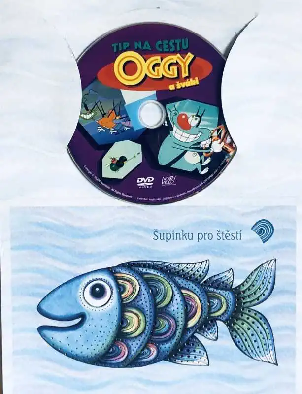 Oggy a švábi - Tip na cestu - DVD /dárkový obal/