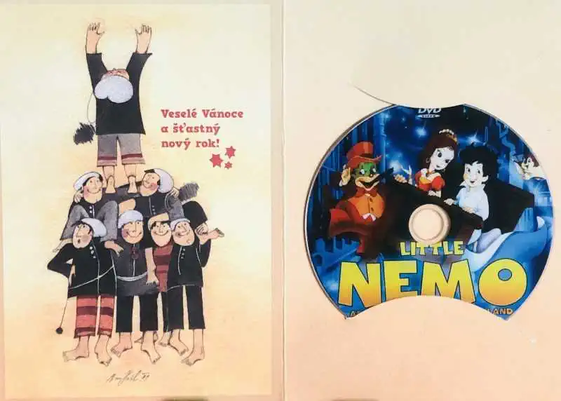 Little Nemo / Malý Nemo - Dobrodružství v Dřímkově - DVD /dárkový obal/
