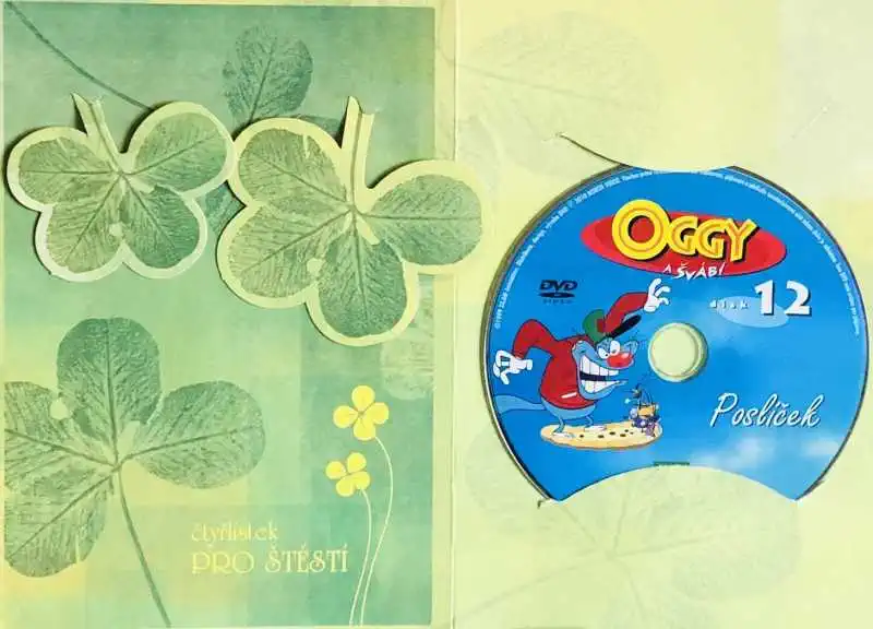Oggy a švábi - Poslíček - DVD /dárkový obal/