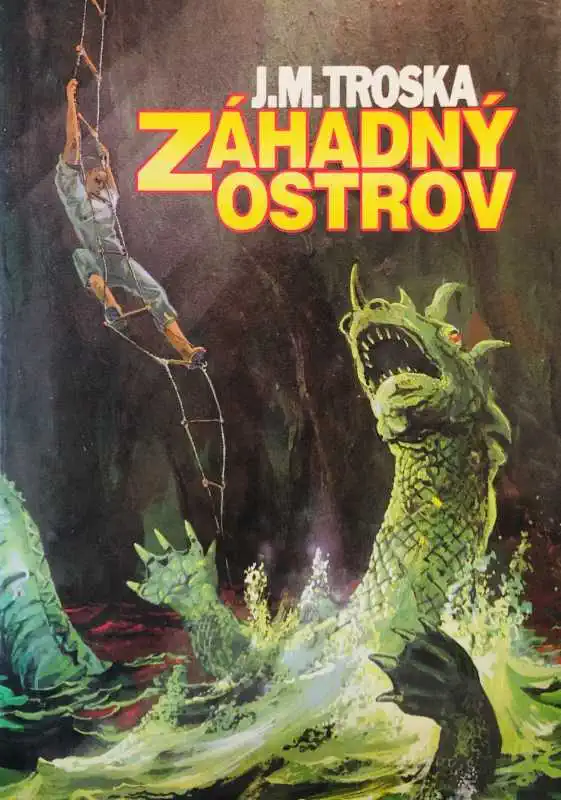 Záhadný ostrov - J.M. Troska /bazarové zboží/
