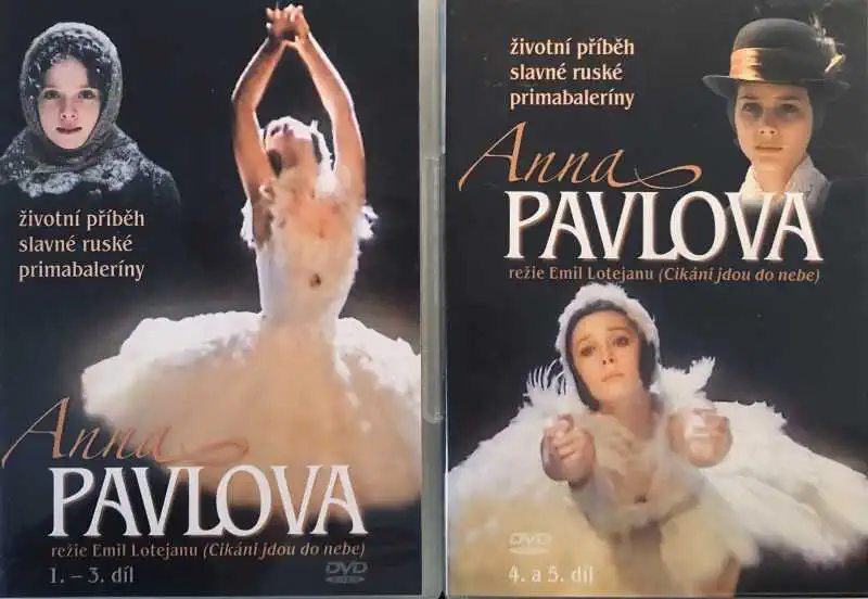 Anna Pavlova - v originálním znění s CZ titulky - 2xDVD /2xplast/