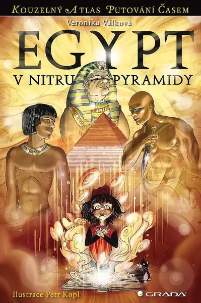 Egypt - V nitru pyramidy - Veronika Válková /bazarové zboží/