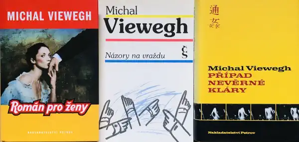 Knižní kolekce Michal Viewegh I - /3x bazarová kniha/