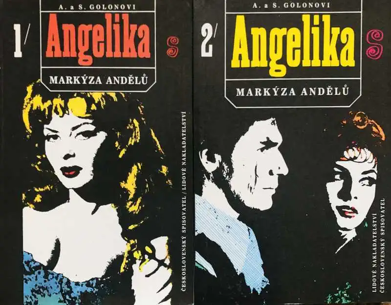 Knižní kolekce Angelika II - /2x bazarová kniha/