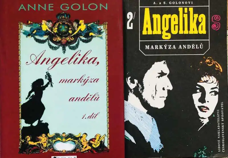 Knižní kolekce Angelika III - /2x bazarová kniha/