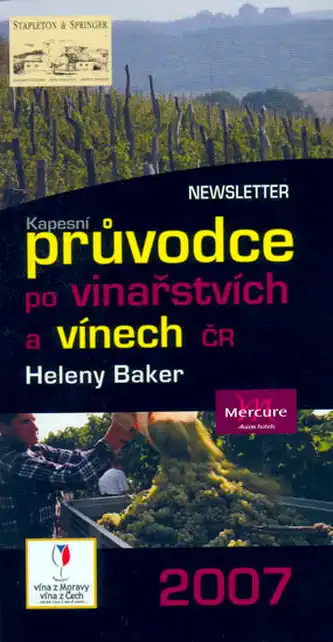 Kapesní průvodce po vinařstvích a vínech ČR - Helena Baker