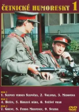Četnické humoresky 1 - 3xDVD /plast/ bazarové zboží