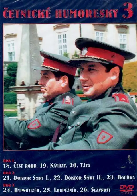 Četnické humoresky 3 - 3xDVD /plast/bazarové zboží/