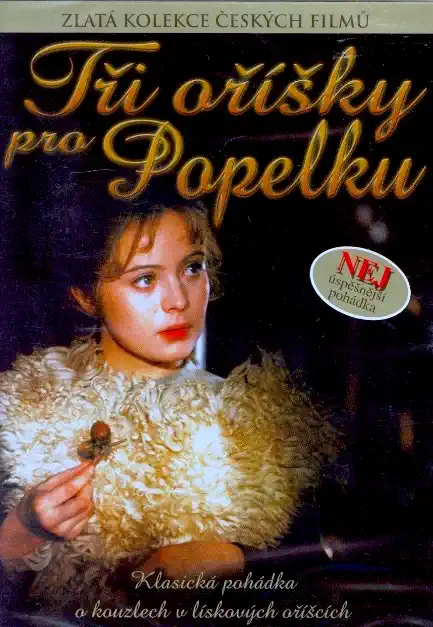 Tři oříšky pro Popelku - Zlatá kolekce českých filmů - DVD /plast/bazarové zboží/