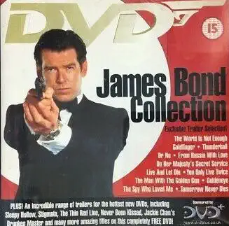 James Bond Collection - Exclusive Trailer Selection - DVD /plast/
