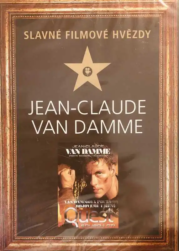 Quest / Souboj cti - Slavné filmové hvězdy - Jean-Claude Van Damme - DVD /slim/