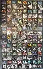 Knižní kolekce Agatha Christie - 66x kniha/bazarové zboží/