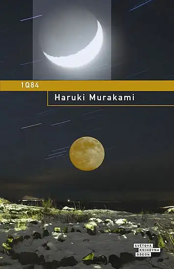 1Q84 Kniha 1 a 2 - Haruki Murakami /bazarové zboží/