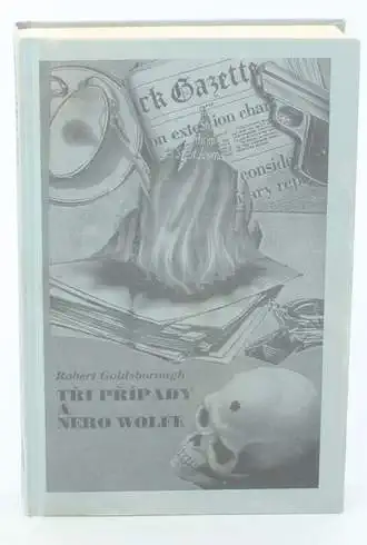 Tři případy a Nero Wolfe - Robert Goldsborough /bazarové zboží/