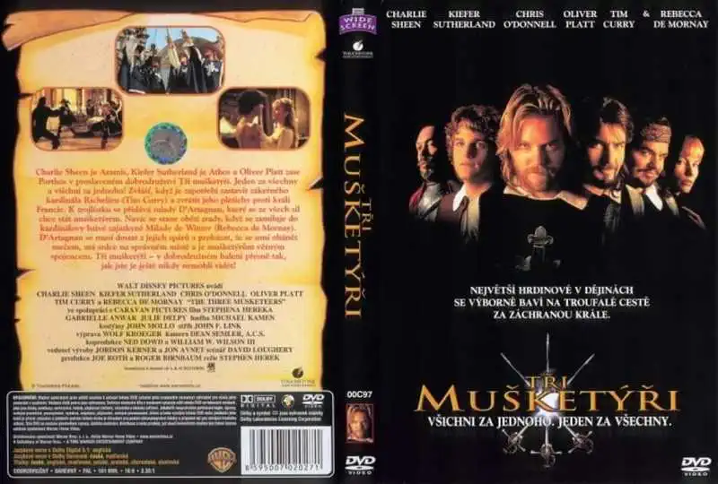 Tři mušketýři - DVD plast