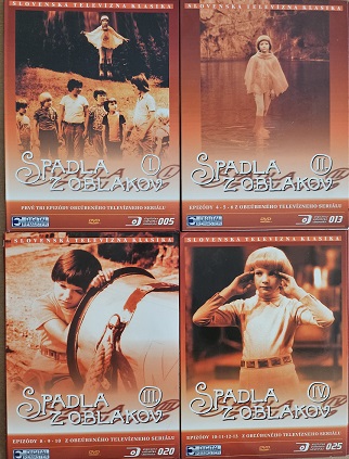 Spadla z oblakov/Spadla z nebe - kolekce 1-4 DVD