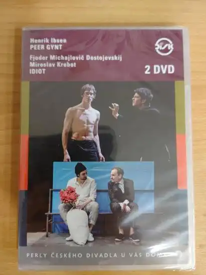 2 DVD - Peer Gynt / Idiot - DVD  plast