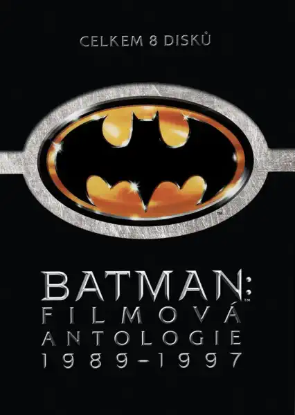 Batman : filmová antologie 1989 - 1997 ( plast ) DVD /bazarové zboží/