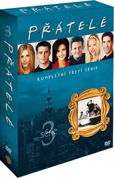 Přátelé - kompletní třetí série - DVD