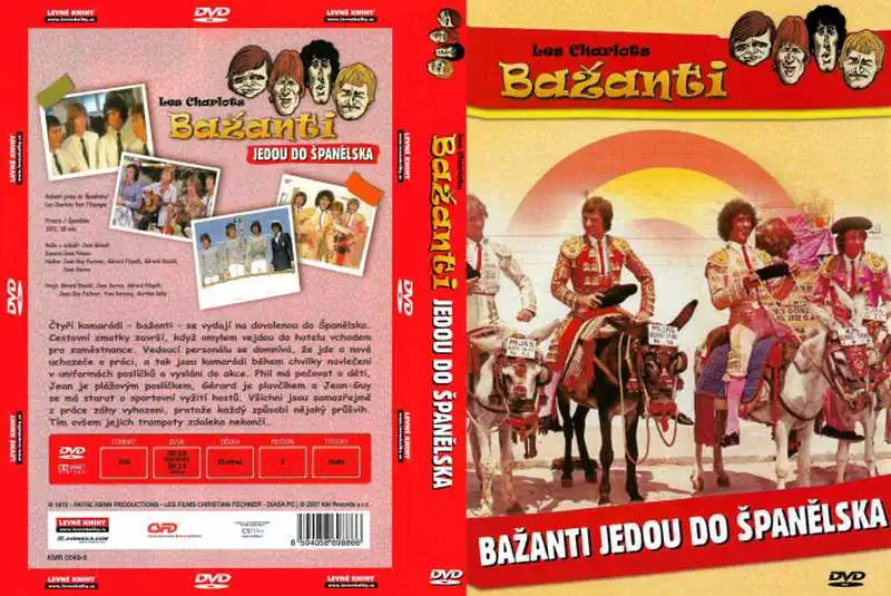 Bažanti jedou do Španělska - DVD (plast)