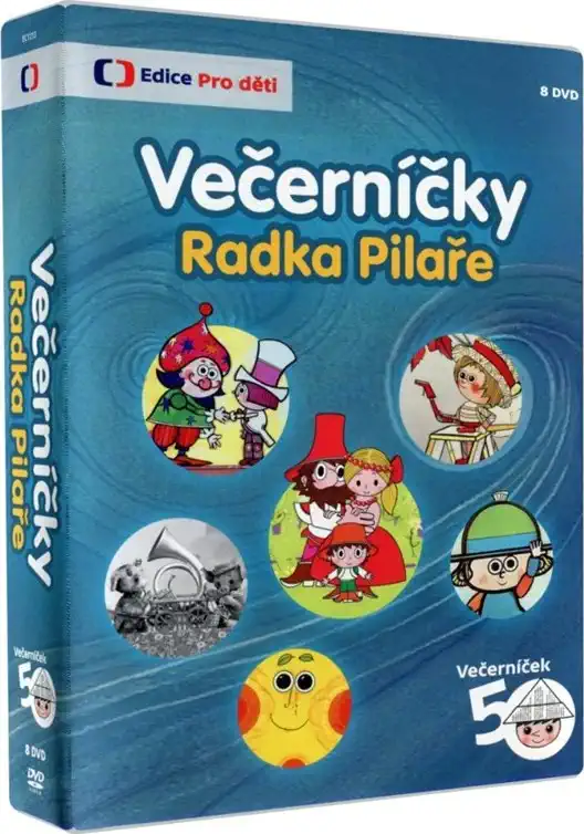 Večerníčky Radka Pilaře - 8 DVD /bazarové zboží/