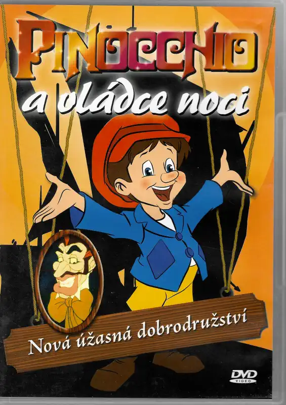 Pinocchio a vládce noci - (plast) DVD