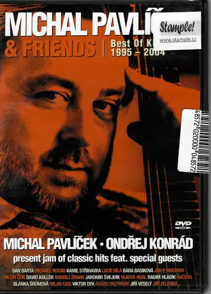 Michal Pavlíček & Friends - Best of Klobouček 1995-2004 (slim) DVD /bazarové zboží/