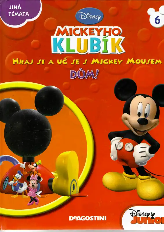 Mickeyho klubík - Hraj si a uč se s Mickey Mousem - Jiná témata - DŮM - 6 /bazarové zboží/