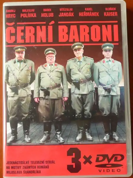 Černí baroni - 3 x DVD (plast)
