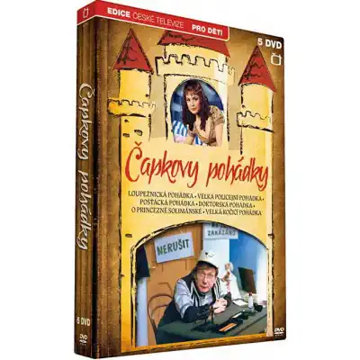 Čapkovy pohádky - 5DVD (plast) - DVD