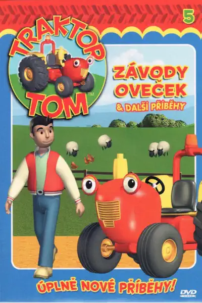Traktor Tom 5 - Závody oveček - DVD pošetka